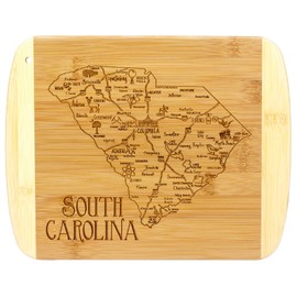 Totally Bamboo A Slice of Life South Carolina Bamboo Serving and Cutting Board