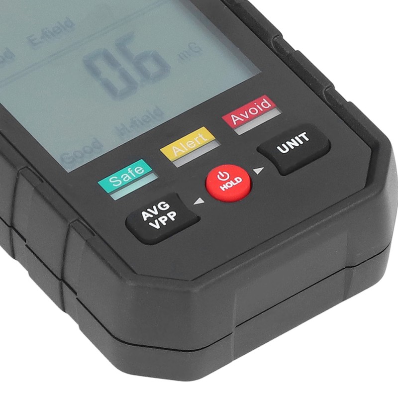 Electromagnetic Radiation Tester Digital LCD EMF Detector for Home EMF