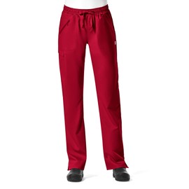 Maevn Women's EON Full Elastic Cargo Pant(Red, XXX-Large)