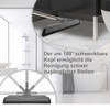 Mitclear Shower Squeegee with Long Handle (126 cm), Squeegee Base,