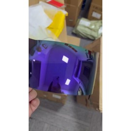 Riddell REVO PURPLE SPEED FLEX &  F7 Full Size Football Helmet Oculus Visor  W/Clips