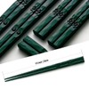 Chopsticks, Reusable Fiberglass Chopsticks for Gift, 5 Pairs Japanese Chinese