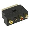 Valueline Switchable SCART Male to 3x RCA Female AV Adapter