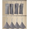 Air purification moisture removal bamboo charcoal bag 8 piece set (gray) DP67545 2ea