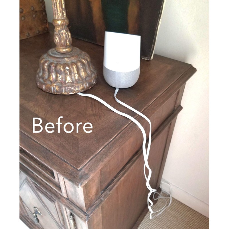 Spice Lamp Cord Cover Thin-Style 100% Silk 9 ft long