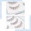 FUYUERO False Eyelashes, Natural, 5 Pair Set, Natural, Cute Design