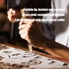 5PCS Portable Scriber Pen Carbide Tip Woodworking Pen for Marking