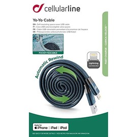 cellularline Yo-Yo Cable 100 cm Lightning