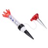 4pcs Flexible Magnetic Plastic Tees Set, Hitting Training Tool for