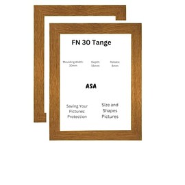 Picture Frame A2 A3 A4 A5 Size Home Decoration Photo Frames – Freestanding & Wall Mountable Table Top -Certificate Document Frames White Black Silver Oak (A5 Oak (2 pack))