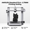 AMOLEN PLA+ Filament 1.75mm 12kg Bundle Pack (12 Spools) -
