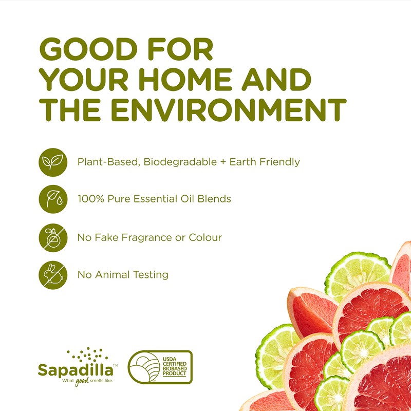Sapadilla HS Handseife: 12 ounces (Grapefruit + Bergamotte)