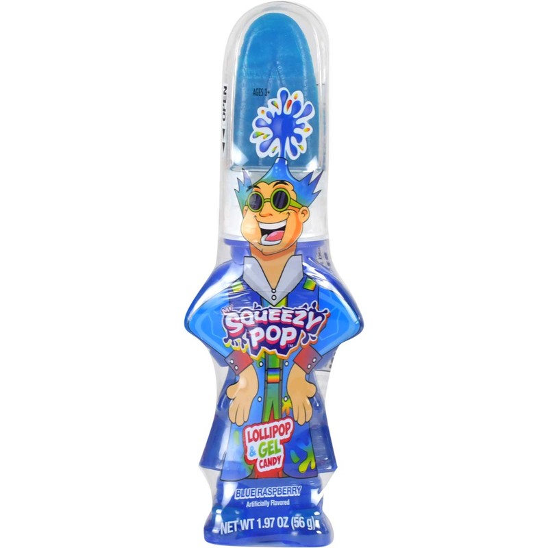 Koko's Mr. Squeezy Pop Lollipop Candy, 1.97 oz (56 g)