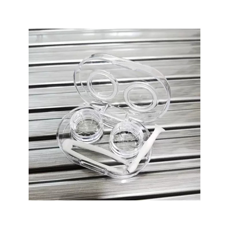 보관케이스 렌즈 신상 인기 렌즈통 투명 휴대용 Transparent Portable Lens