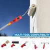 Multi-Angle Paint Brush Extender Extension Pole, 1.1m Roller Extension Pole