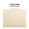 MyOfficeInnovations 116780 Manila File Folders,3-Tab, Center Pos., LTR,100/BX