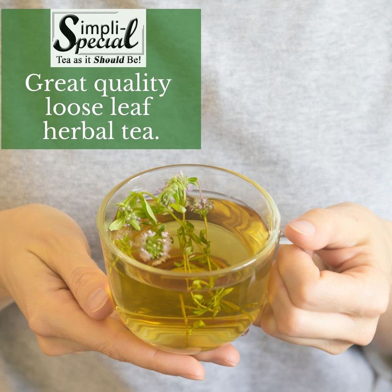 Keep Calm Relaxing Tea Blend with Chamomile Caffeine-Free Herbal Remedy