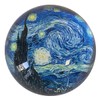 Van Gogh - Starry Night - Domed Glass Paperweight