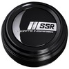 SSR B-TYPE HIGH PARTS227BL-4 Aluminum Racing Cap (Black Anodized), Set