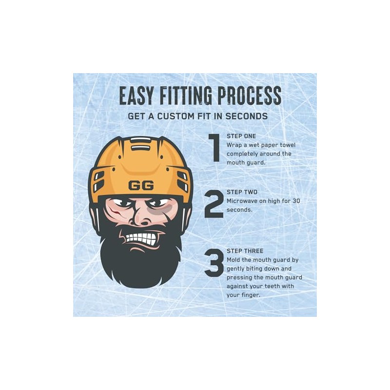 Goon Guard Hockey Mouth Guard - Strapless & Custom Fit