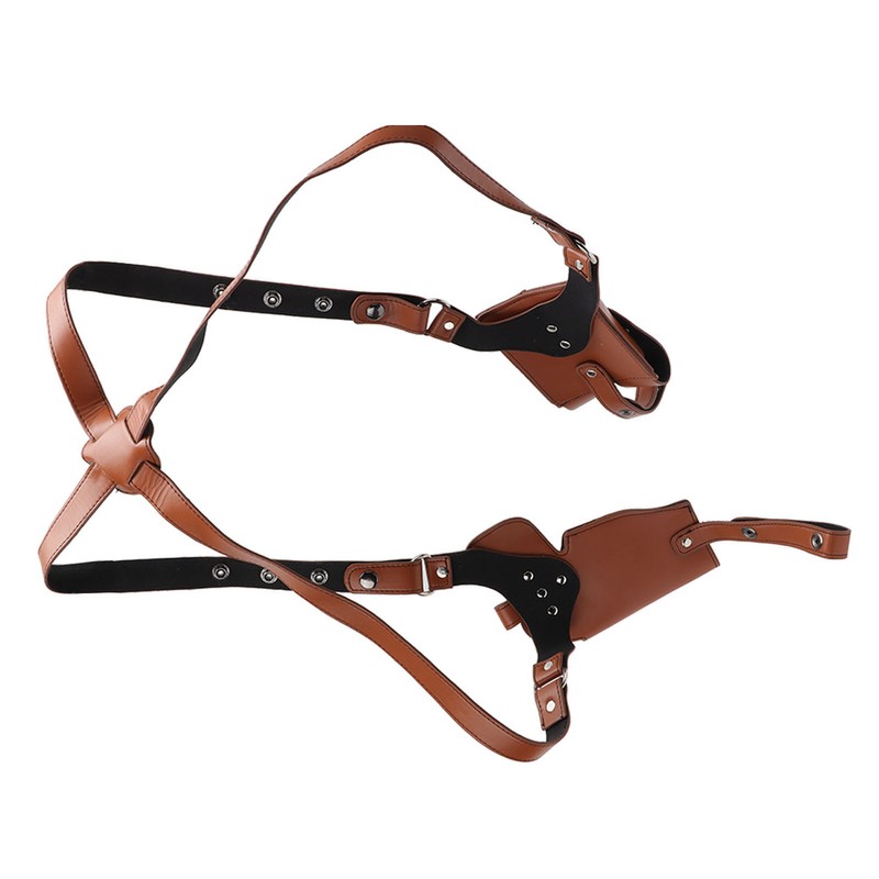 Shoulder Shooting Tool Bag PU Leather with Adjustable Shoulder Strap