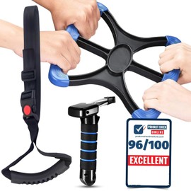 3 Piece Elderly Assistance Kit-Car Door Aid Handle for Elderly, Standing Aid, Portable Lift Auto Cane for Elderly and People with Reduced Mobility.