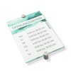 Logistic Sign System Glass Door Sign, Vitrum K2, Clamp Holder