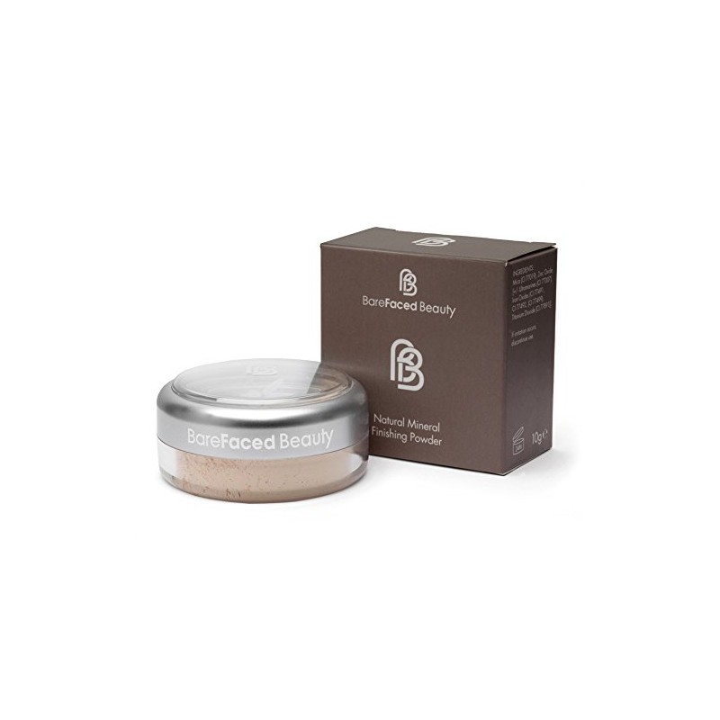 BareFaced Beauty Natural Mineral Finishing Powder 10 g, English Rose