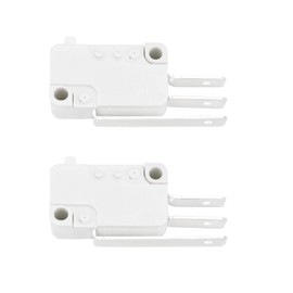 VGOL Pack of 2 Micro Switch for Dishwasher Water Level Regulator Compatible with Bosch 3VB350ID/01 3VB350ID/02 3VB613BA/08 OE 00165256 Mounting Hole Distance 22 mm