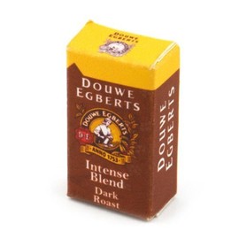 MyTinyWorld 2 x Dolls House Miniature Douwe Egberts Dark Roast Boxes