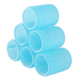 PACKOVE 6Pcs Self Grip Hair Rollers No Heat Curlers for DIY Hair Styling Random Color Easy to Use Hairdressing Tools for Volume Curls Safe for All Hair Types