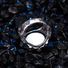 Evil Eye Claw Biker Ring, Eyeball Claw Ring for Men,