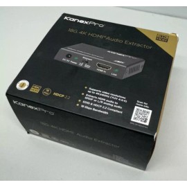 KanexPro HAECOAX3 18G 4K HDMI Audio Extractor NEW