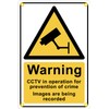 Pack of 2, Warning CCTV in Operation for Prevention of