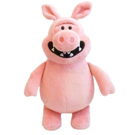 Niki Shaun the Sheep Plush Toy, Itazurabuta, Classic "Laught", 9.8 inches (25 cm), Sean the Sheep Gift, Pig, Prank, Itazurabuta, Present, Gift, Sean Clay Anime, Animation