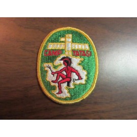 Camp Yatasi 1970 & 1971 Norwela Council Oval Shaped Patch Dancer Design  cp2