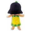 12" TALL PLUSH HAWAIIAN ISLAND PINEAPPLE PRINCESS HULA DOLL -