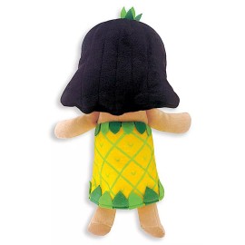 12" TALL PLUSH HAWAIIAN ISLAND PINEAPPLE PRINCESS HULA DOLL - BRAND NEW!