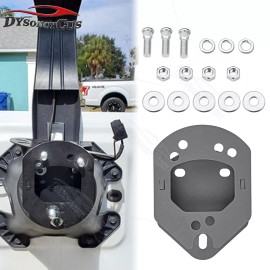 DYSO Spare Tire Carrier Spacer Bracket Kit Fit 87-17 Jeep Wrangler JK TJ YJ Unlimited