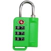 Ultra Light! TSA Lock Padlock with GPT Indicator 3 Digits