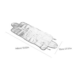 STOBAZA Windscreen Frost Protector Car Windshield Snow Ice Cover Windshield Sunshade Car Covers