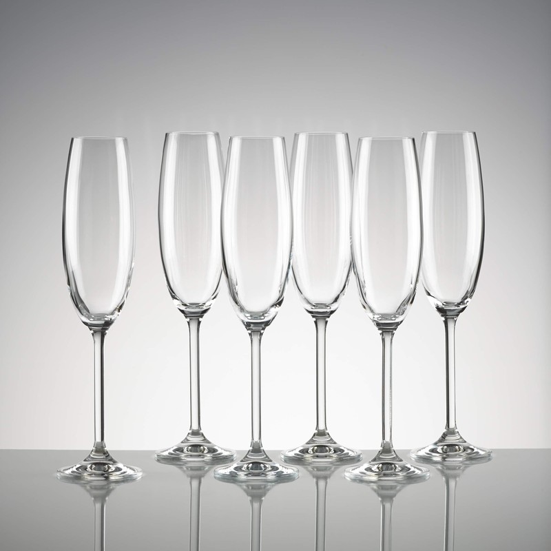 Lenox Champagne Flutes, Tuscany Classics 8 Oz Champagne Glasses Set
