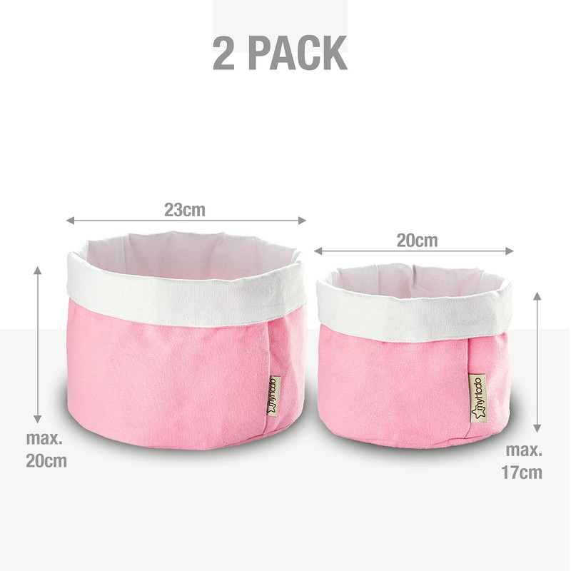 myHodo Storage Baskets, Pack of 2 (23 x 20, 20