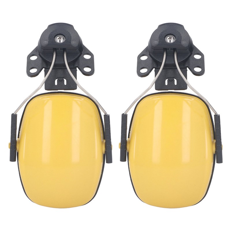 1 Pair Safety Helmet Ear Muff Noise Reduction Helmet Hard
