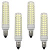 Edearkar E11 LED Bulb Dimmable 15w (4 Pack)- All-New-(136LEDs) 150W