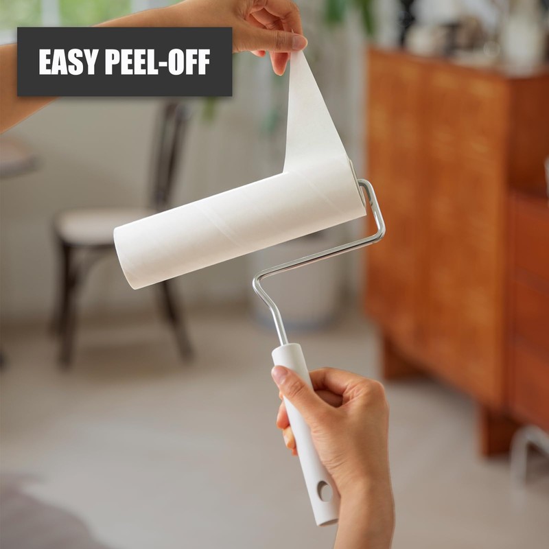 BomDa 7.9'' Large Lint Roller for Pet Hair Extra Sticky,