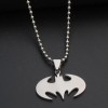 Unbranded Bat Pendant Necklace Creative Stainless Steel Necklace Jewelry Gift