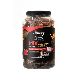 DUKE'S Premios para Perros Premium Mix Res 800g Alto en Proteína Hígado Traquea Esófago 100% Natural Sin Conservadores