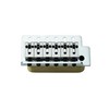 Guyker Guitar Tremolo Bridge with Brass Roller Saddle String Space
