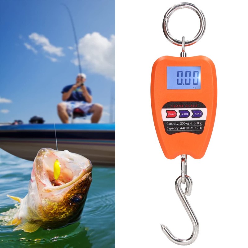 Portable Digital Hanging Scale with LCD Screen, Accurate Multifunctional Handheld